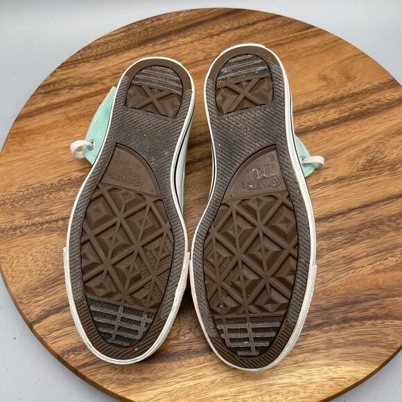 Converse Chuck Taylor All Star Shoes Womens 8 Mint Hi Top Canvus Skate Casual - Picture 7 of 8